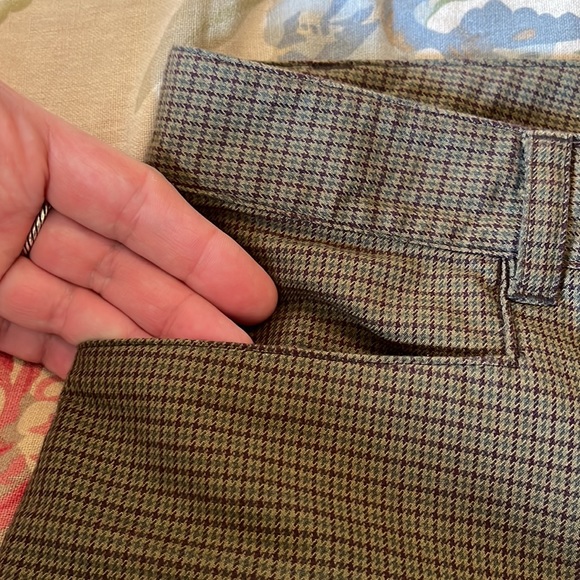 RALPH LAUREN Size 14 Plaid Cotton Stretch Academic Equestrian Preppy ADELLE NEW - Picture 8 of 16